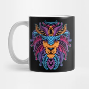 Lion Neon Mug